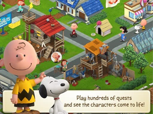 Snoopys Town Tale - City Building Simulator screenshot 3