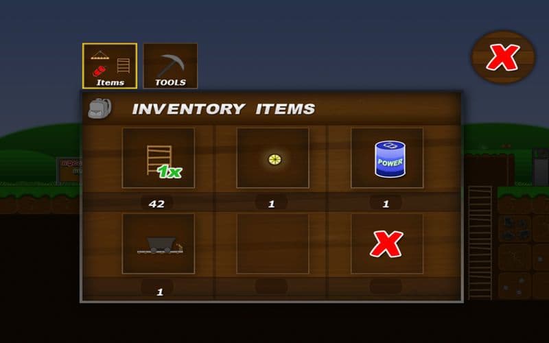 Treasure Miner Free - a 2d gem mining adventure