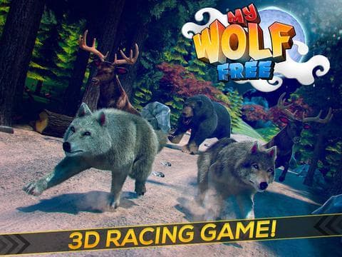 My Free Wolf Game Simulator For Kids screenshot 2