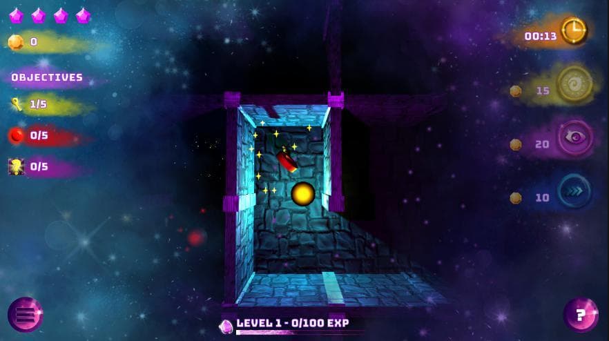 Galaxy Maze (itch) screenshot 2