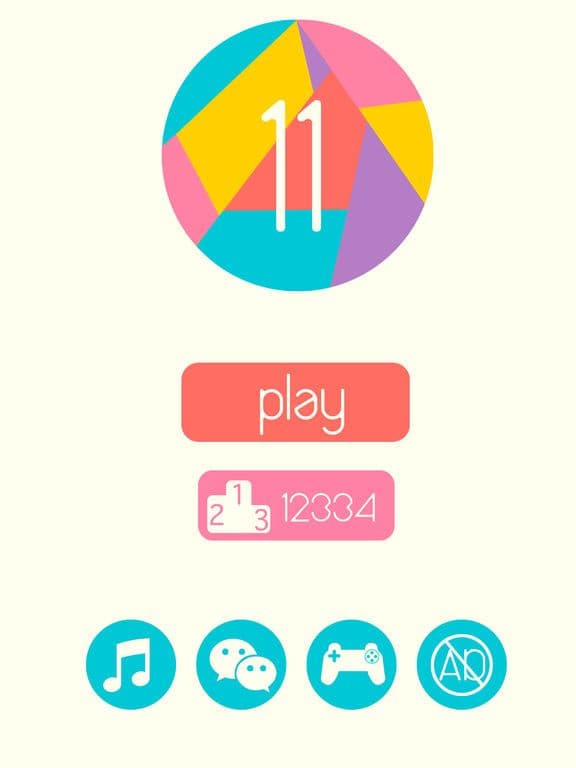 Minimalist Make Eleven the Number Puzzle Game screenshot 2