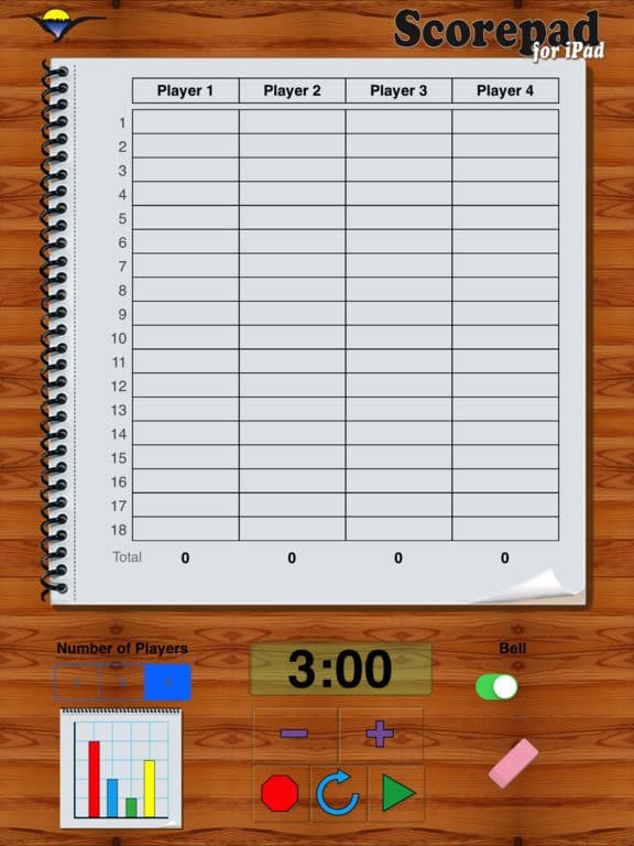 Scorepad for iPad screenshot 2