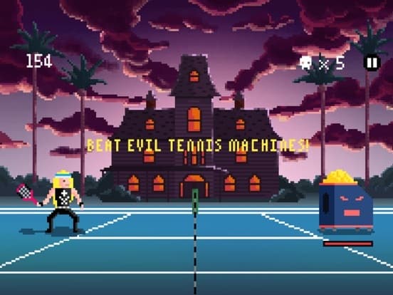 Heavy Metal Tennis Training screenshot 4
