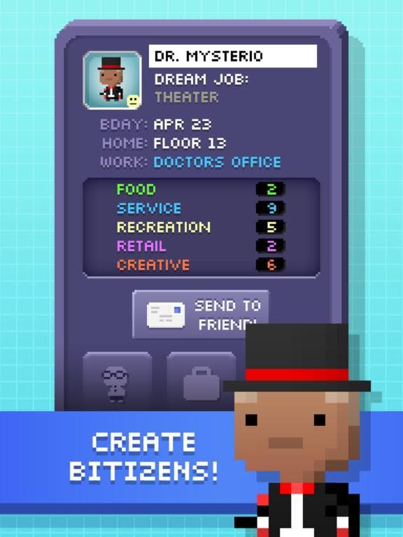 Tiny Tower - Free City Building screenshot 3