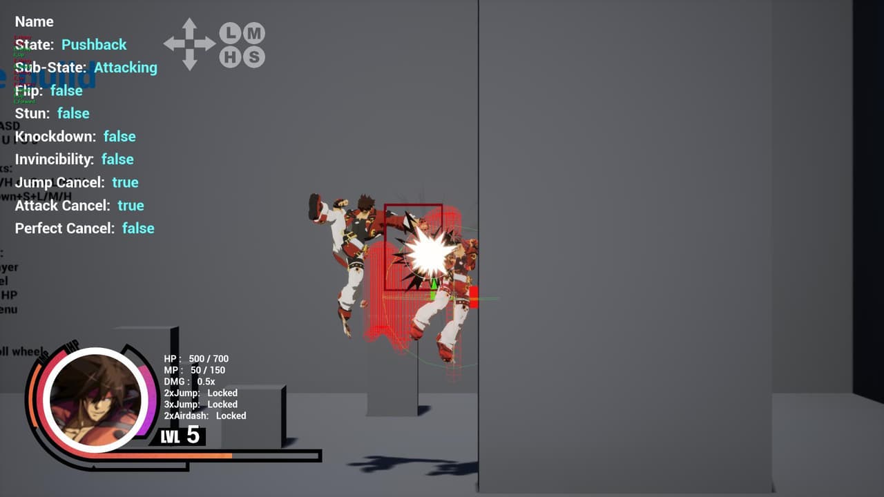 Guilty Gear Fangame Prototype screenshot 4