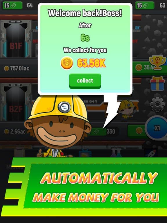 Idle Ore King Tap screenshot 5