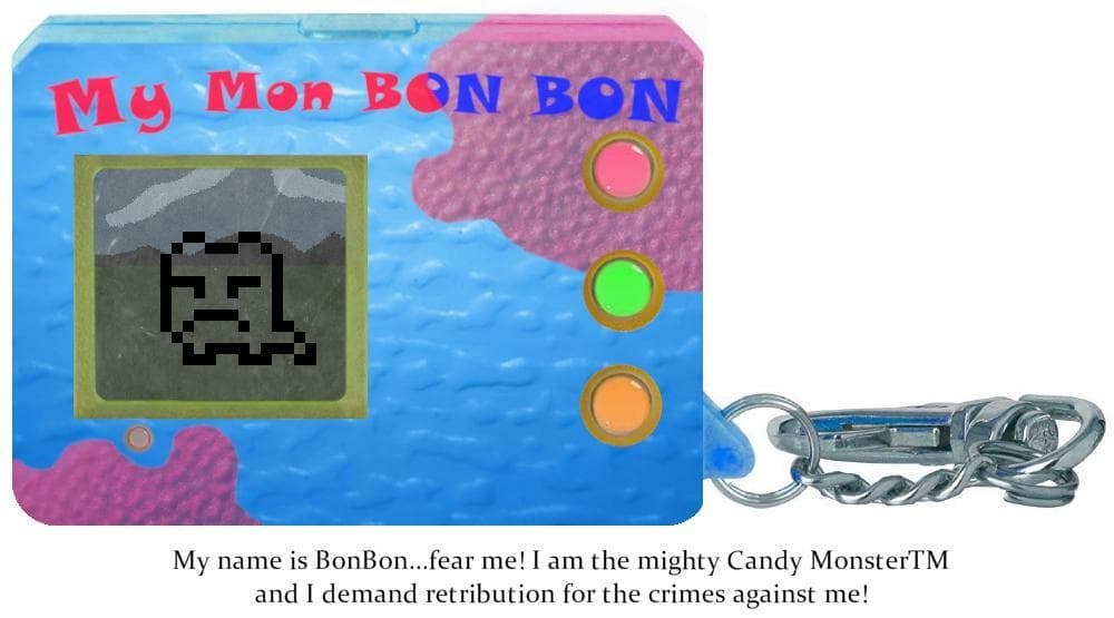 Candy Monster(TM) Keychain