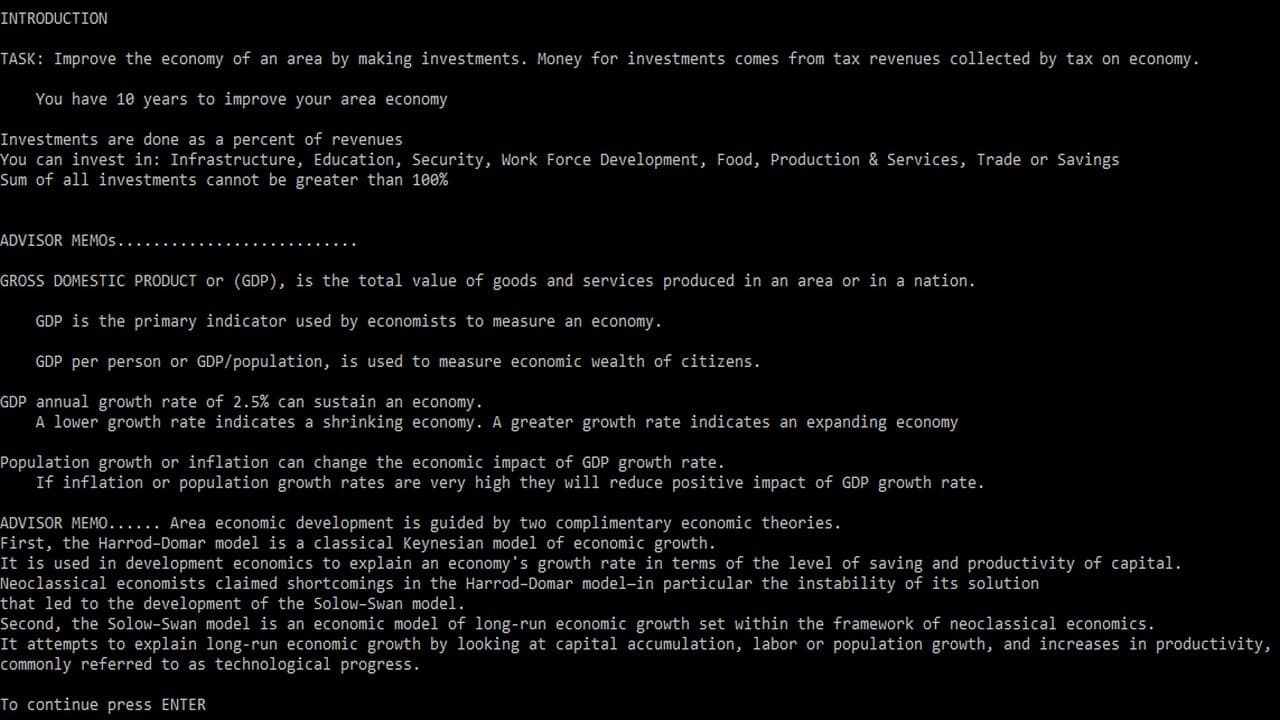 Area Cooperation Economic Simulation: North Korea (ACES) screenshot 3