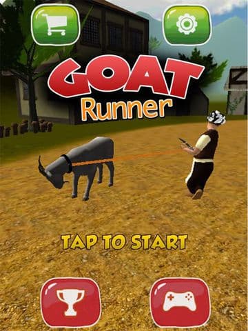 Angry Goat Run - A goat running 3d simulator game screenshot 2