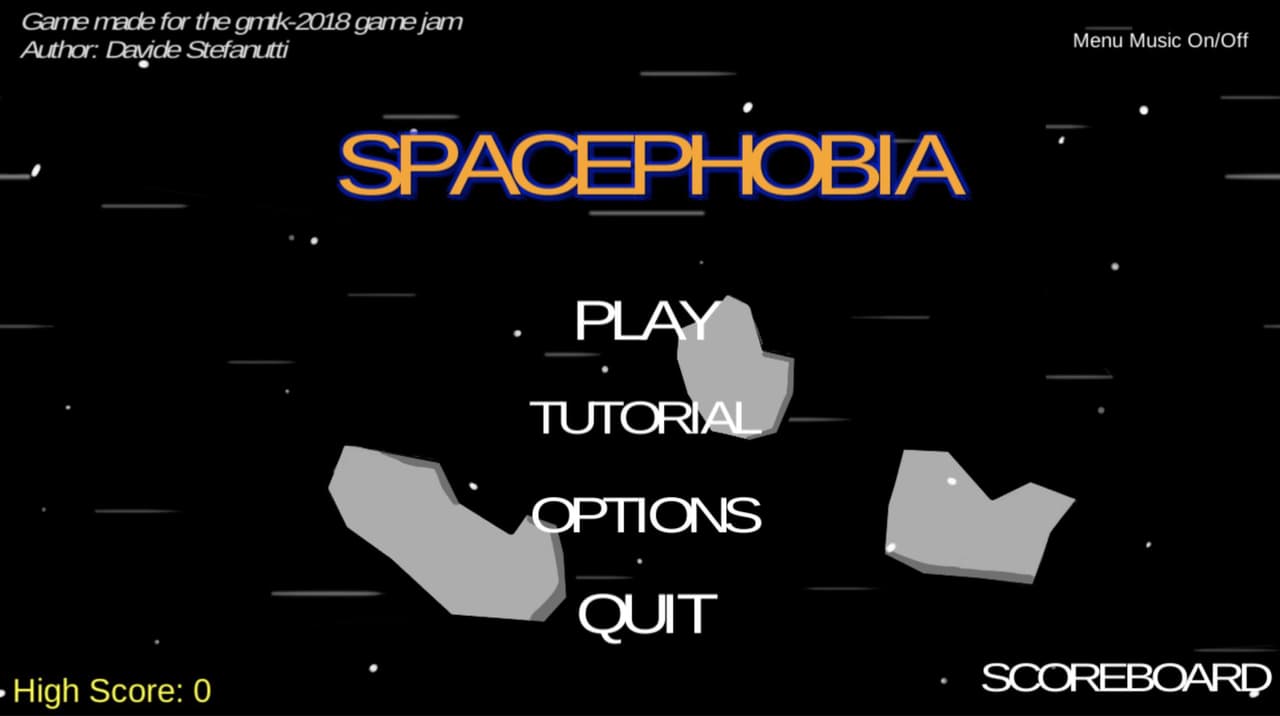 SPACEPHOBIA - GMTK 2018 screenshot 2