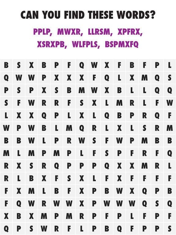 The Most Frustrating Word Search Game Ever