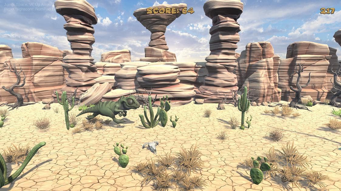 Dino Runner (Monotub Studios) screenshot 4