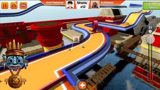 Mini Golf 3D City Stars Arcade - Multiplayer Game screenshot 5