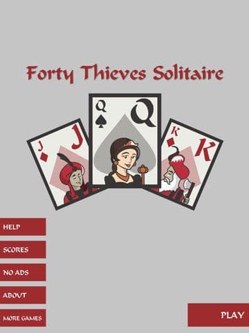 Forty Thieves Solitaire screenshot 6