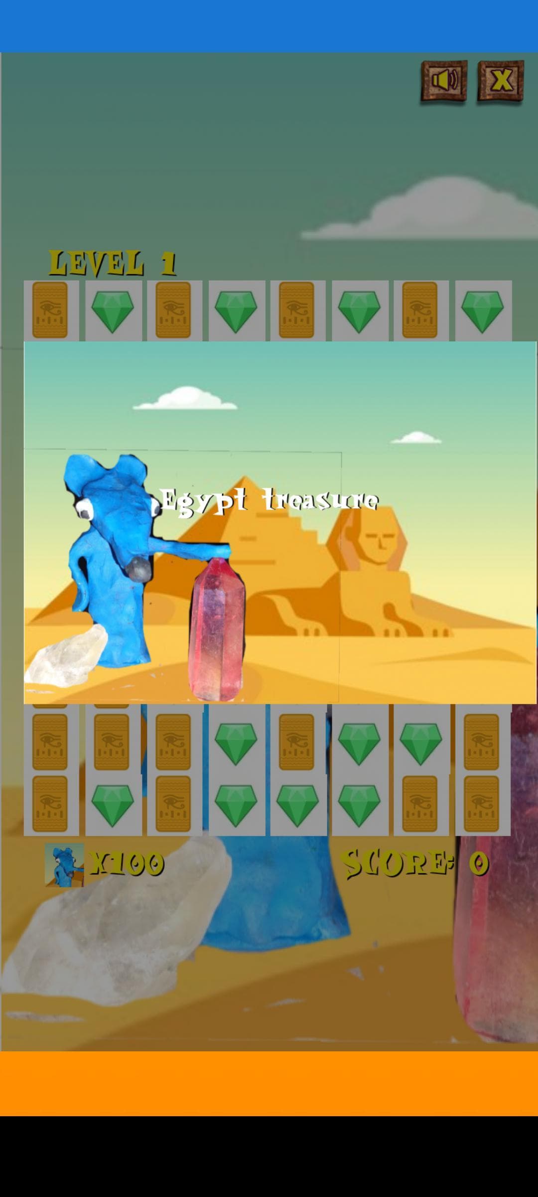 Bloo rat: Egypt treasure screenshot 2