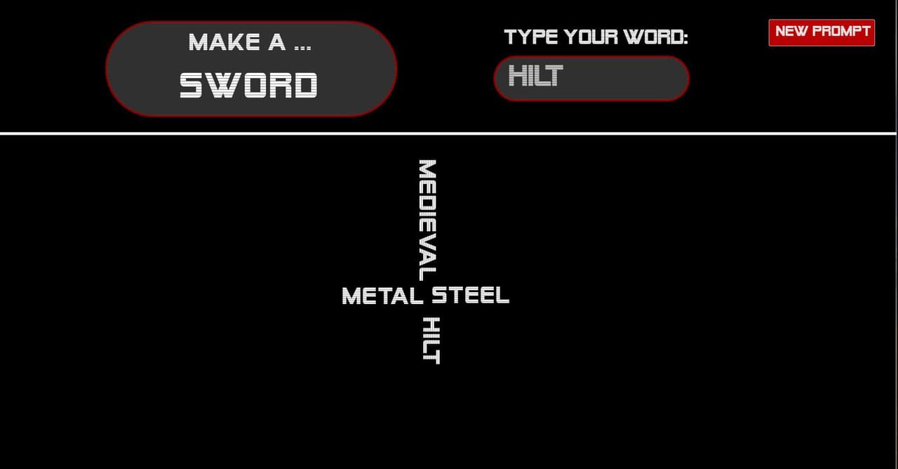 Experimental Word Game