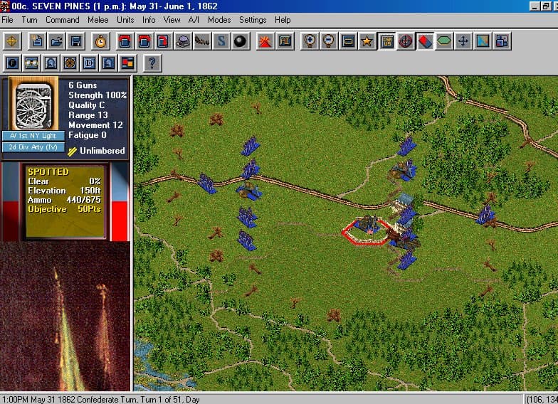 Civil War Battles: Campaign Peninsula screenshot 3