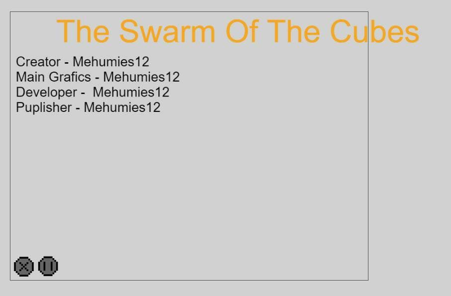 The Swarm of The Cubes