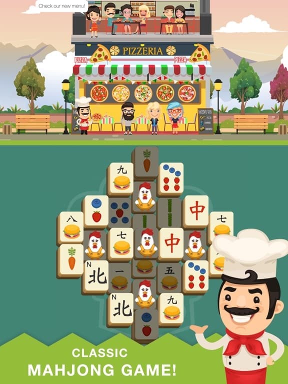 Mahjong Cooking Tower screenshot 2