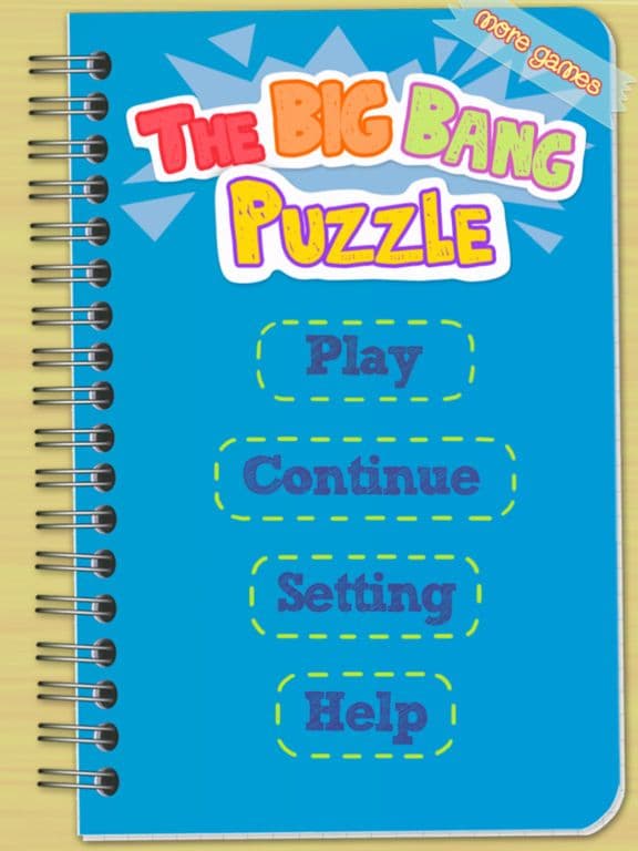 The Big Bang Puzzle Pro HD screenshot 2