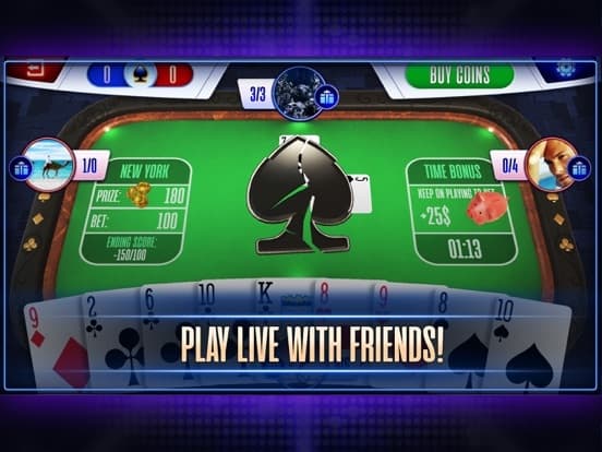 Spades Tournament online game
