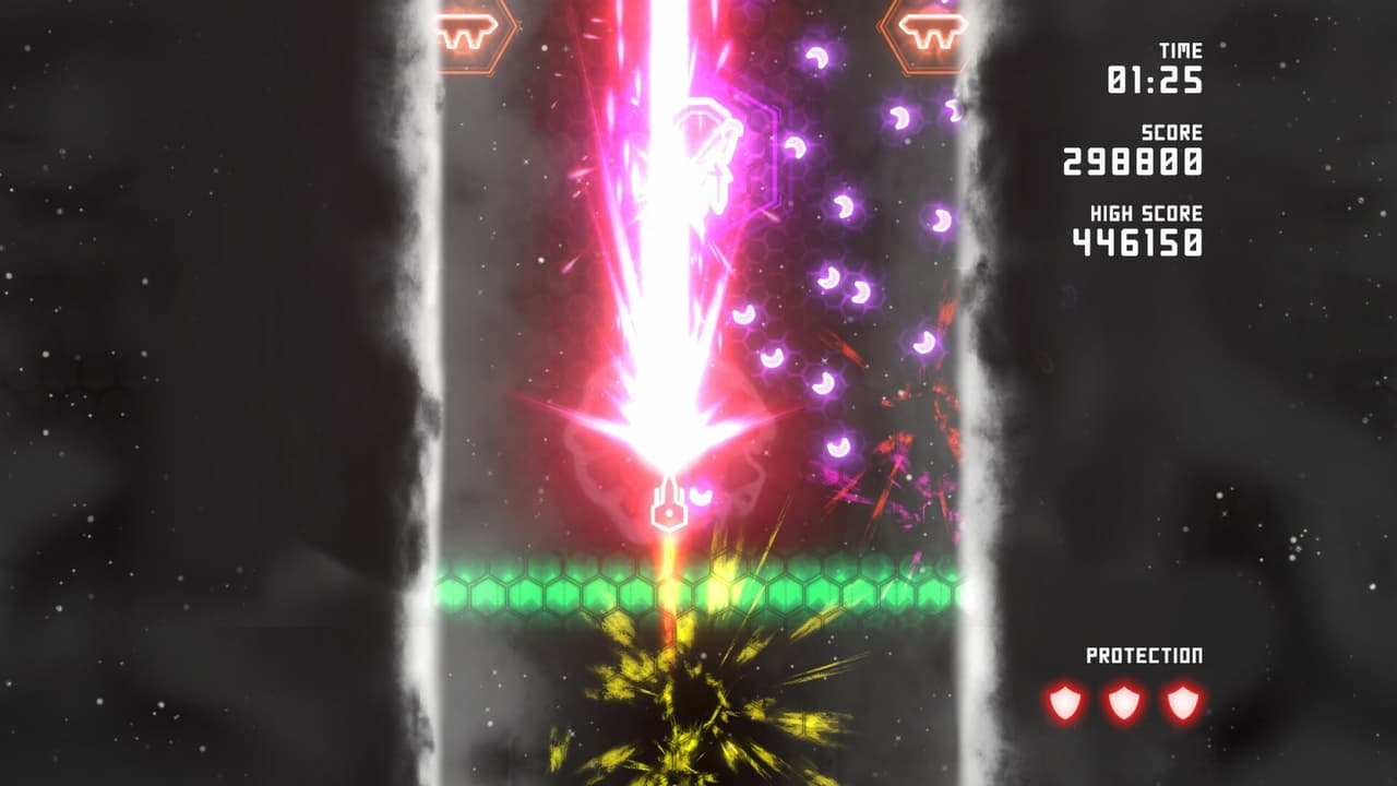 Neon Ships: The Typeem Up Shooter screenshot 6