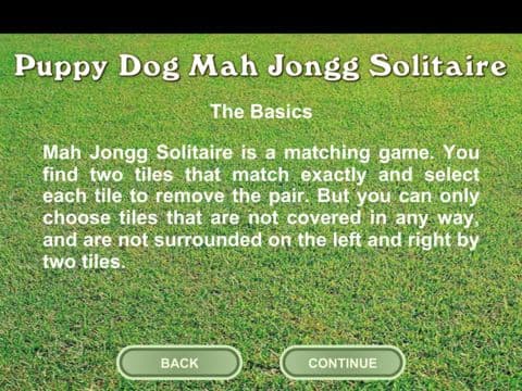 Puppy Dog Mah Jongg Solitaire