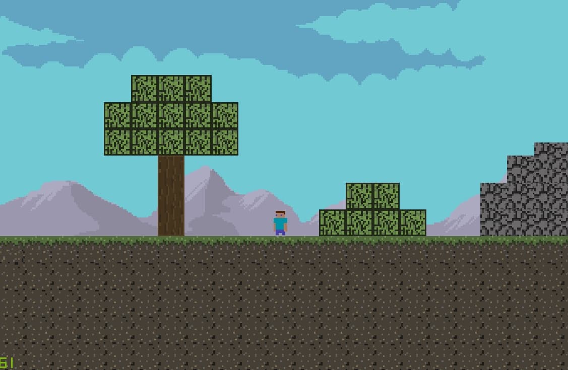 Minecraft2D (but unsettling)