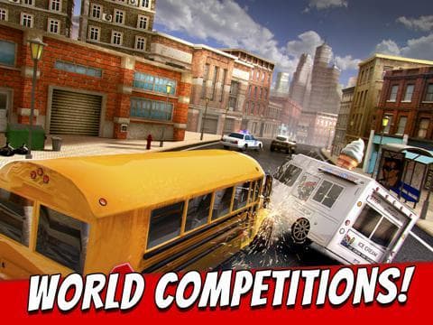 Top Bus Racing . Crazy Driving Derby Simulator Game For Free 3D screenshot 3