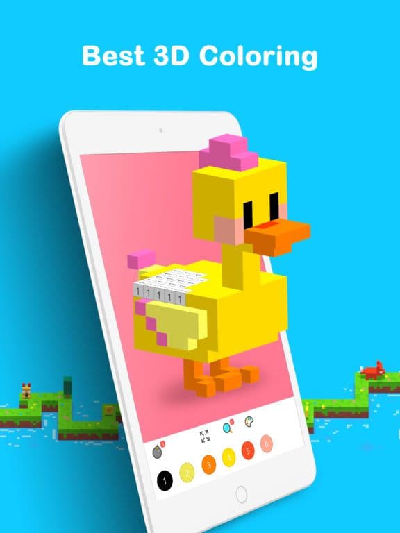 Voxel - 3D Color by Number screenshot 2