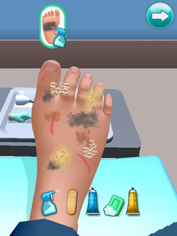 Foot Care - ASMR Clinic 3D screenshot 2