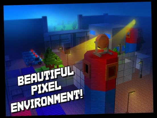 Alcatraz Prison Escape 3D Gangstar Pixel Break-out screenshot 4
