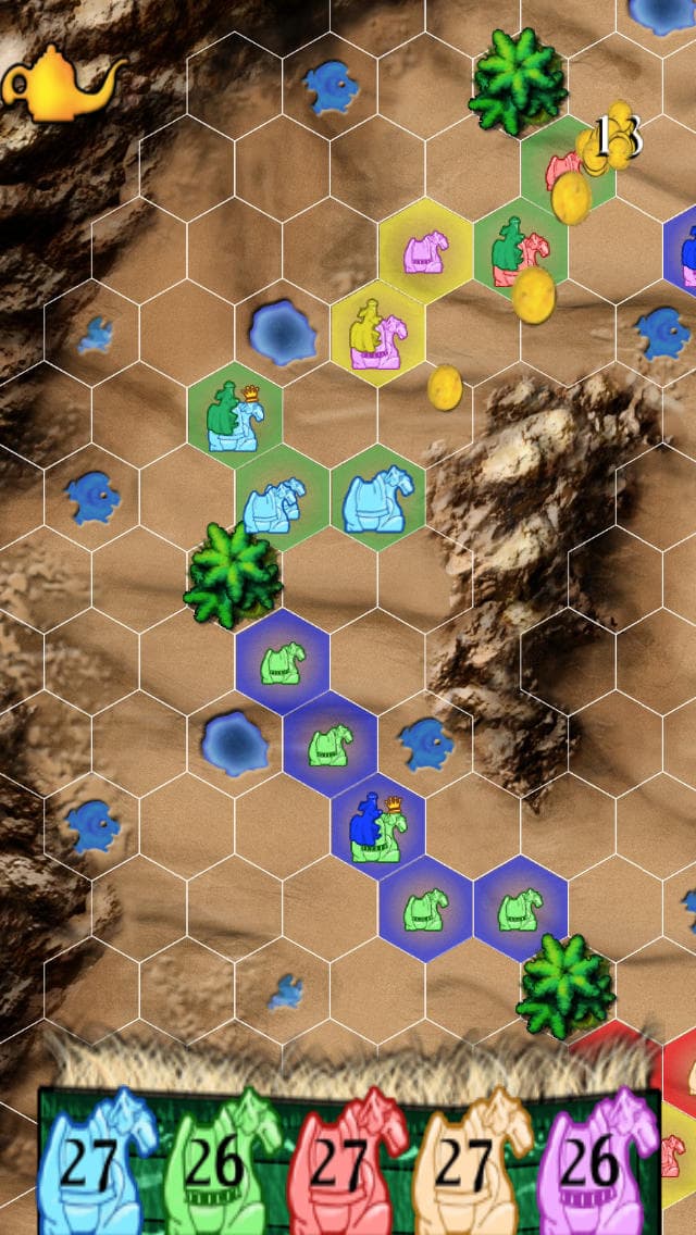 Reiner Knizias Through the Desert HD screenshot 2
