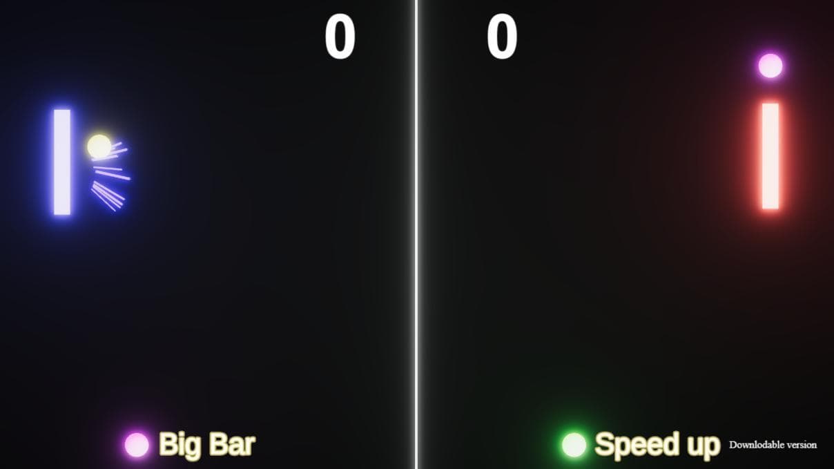 Neon Pong (itch) (jaumerg) screenshot 5