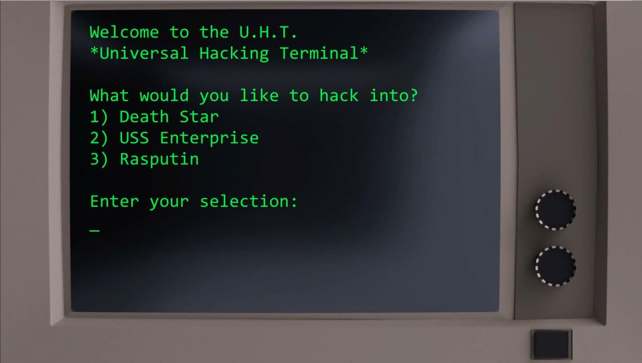 Terminal Hacker (Udemy Course Project)