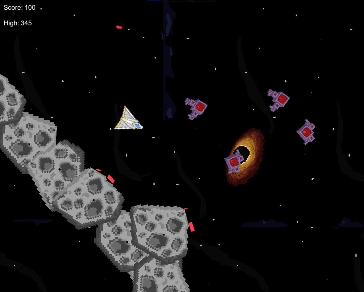 2D shooter game project screenshot 6