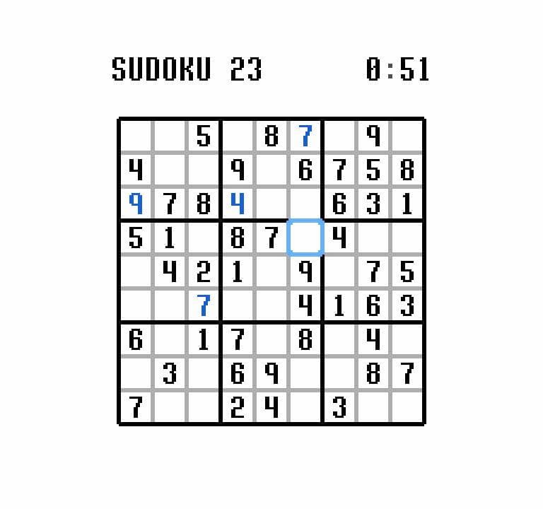 SUDOKU 23