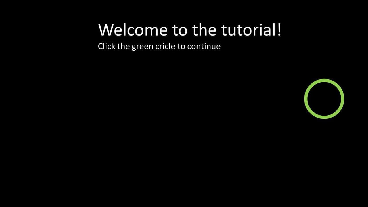 A game inside PowerPoint: Red warning! screenshot 3
