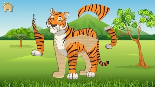 Kids Puzzles, Funny Animals #2 (full game) screenshot 3