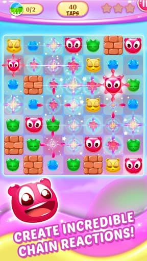 Gummy Pop: Chain Reaction Game screenshot 2