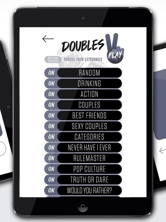 Doubles: Drinking Games for 2 screenshot 3