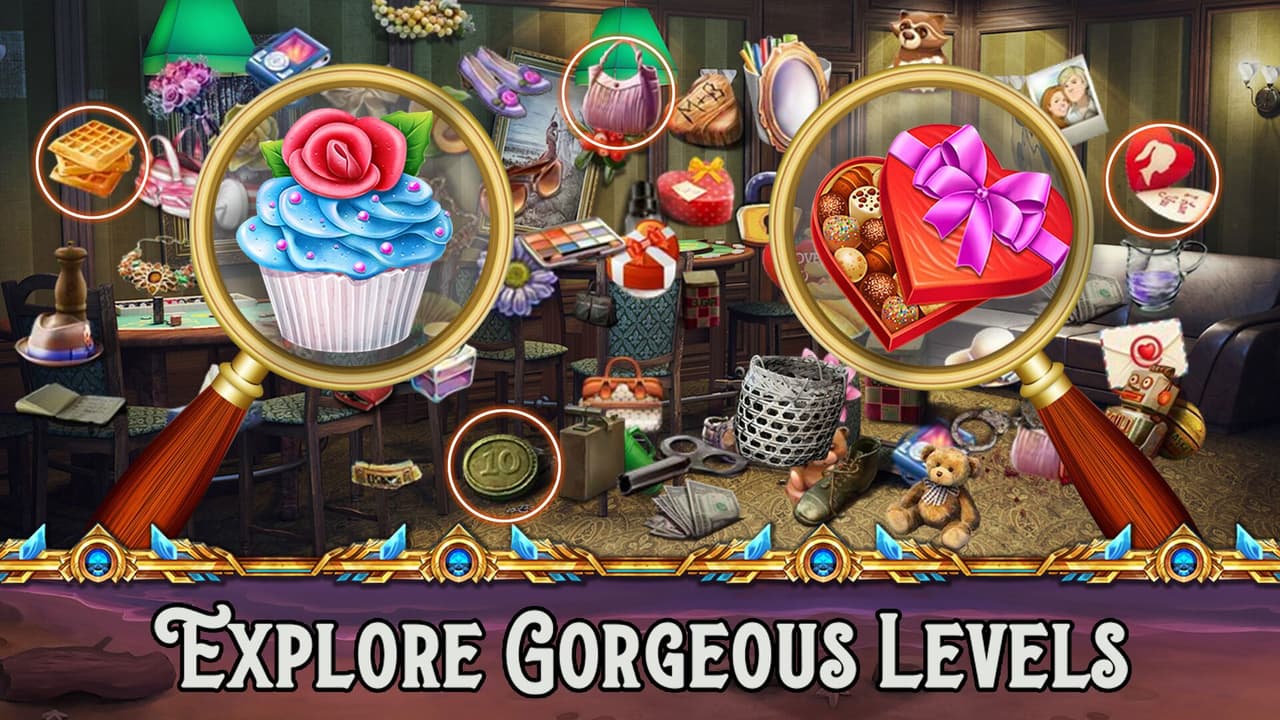 Hidden Object Adventure Game Free: Mystery House screenshot 2