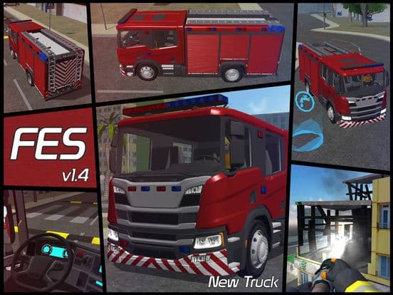 Fire Engine Simulator screenshot 2
