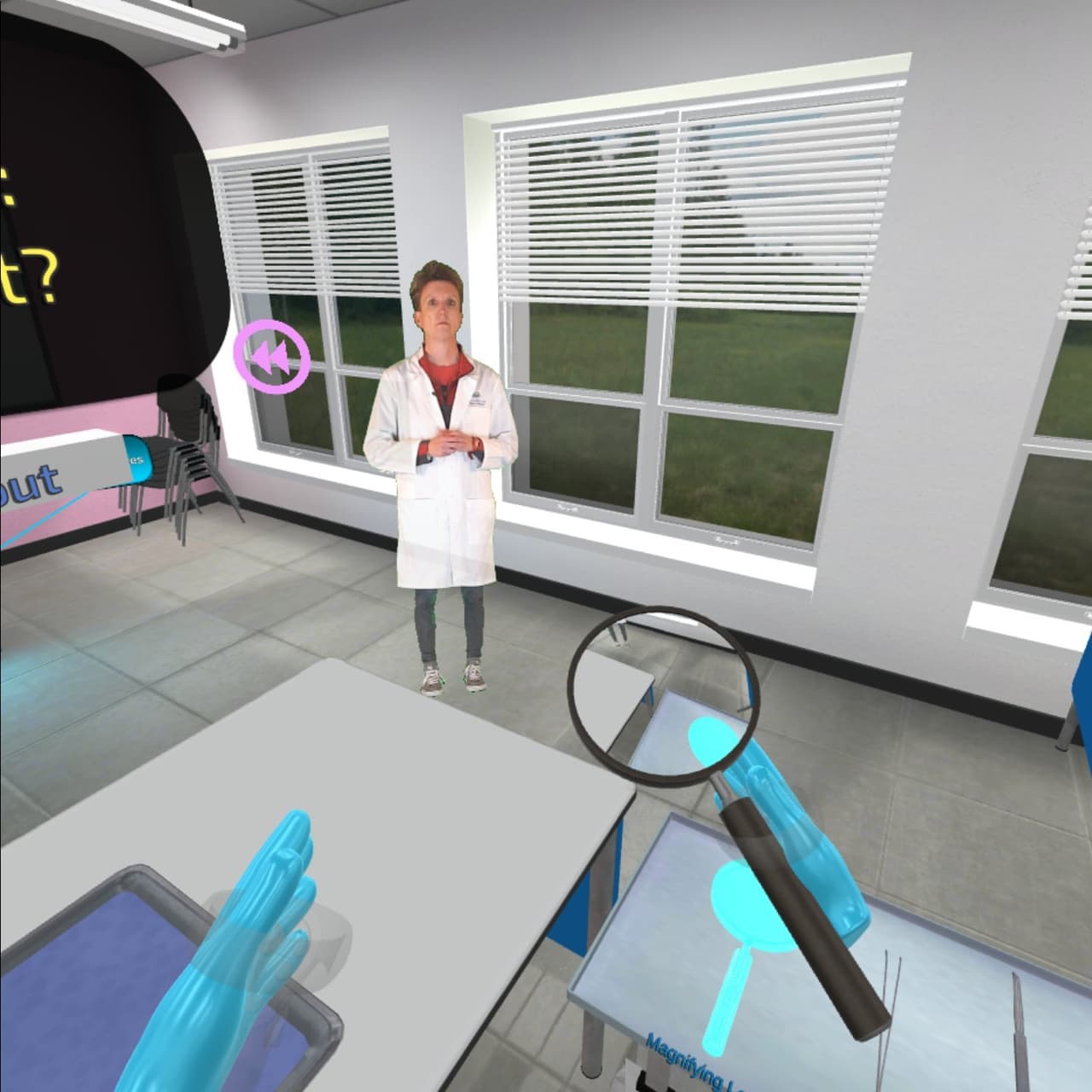VR Pig Dissection: Hoggin the Scalpel screenshot 2