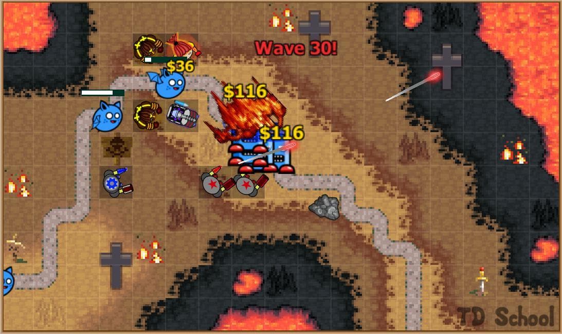 TD School - Multiplayer Tower Defense screenshot 6