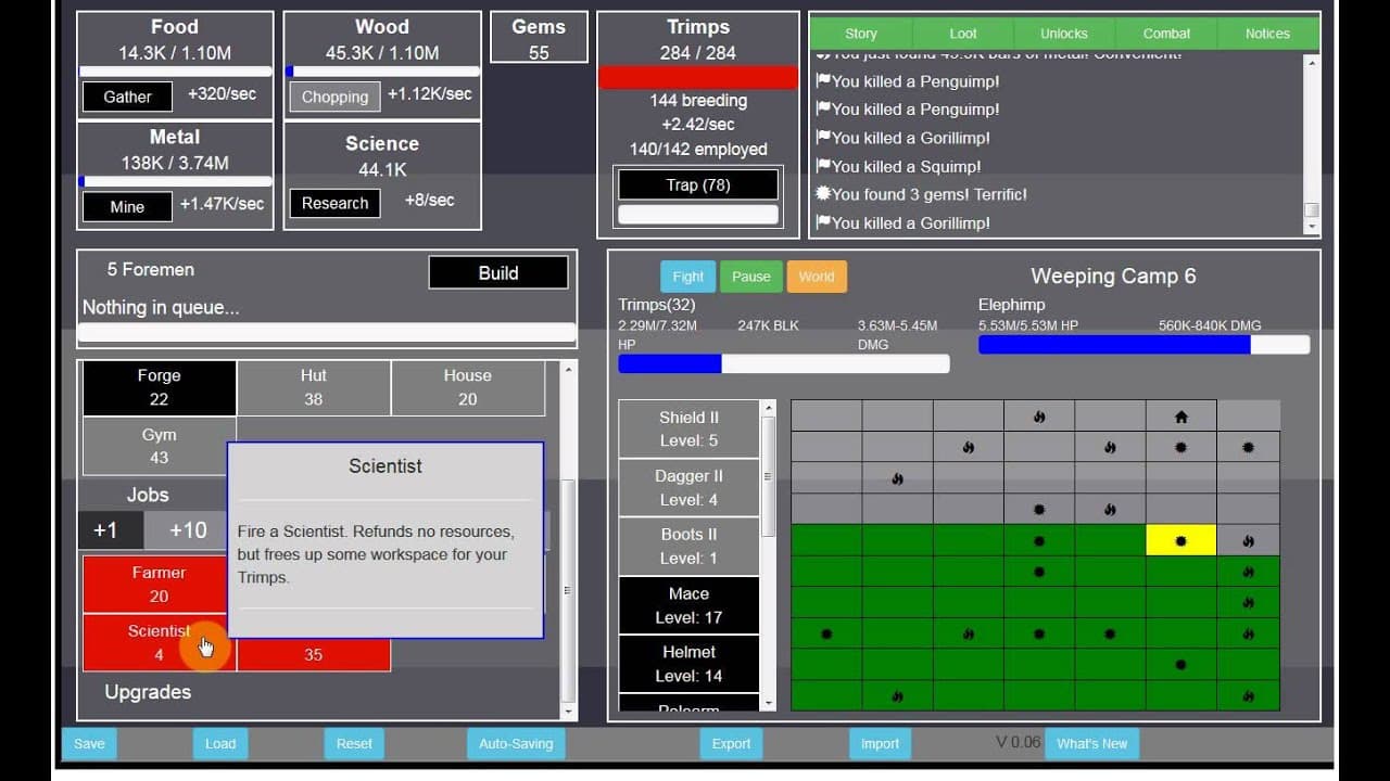 Trimps screenshot 3