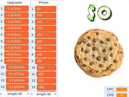 Cookie Clicker (itch) (MB832) screenshot 2