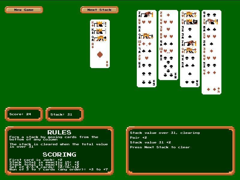 Cribbage Solitaire screenshot 3