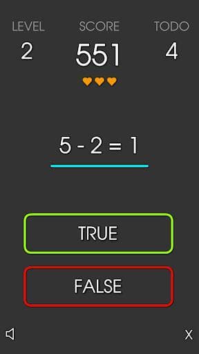 Math Test screenshot 2