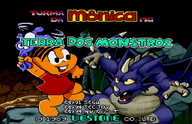 Turma da Mônica na Terra dos Monstros